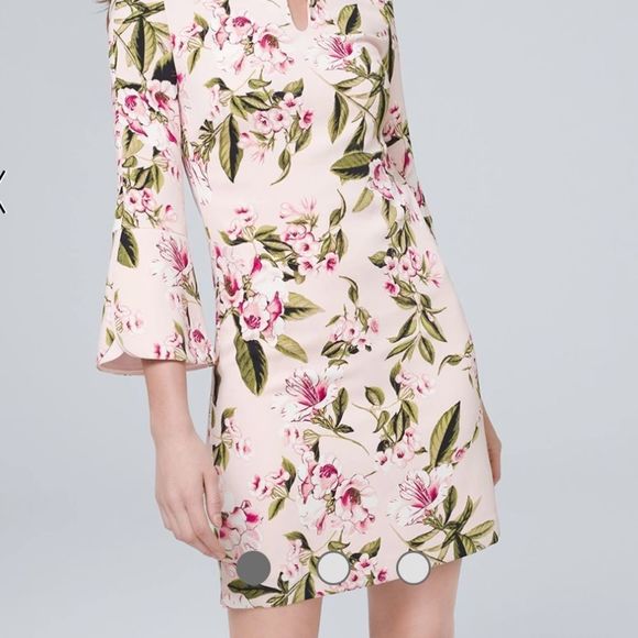 White House Black Market size 2 Petal-Sleeve Shift Dress
STYLE: 570278614 NWT - Picture 1 of 16